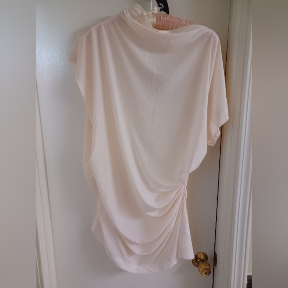 Eloquii Cream Sleeveless Slip Top